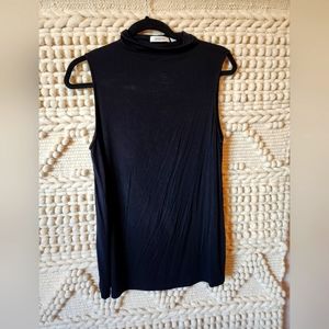 Artizia babaton mock neck shirt with open tie back